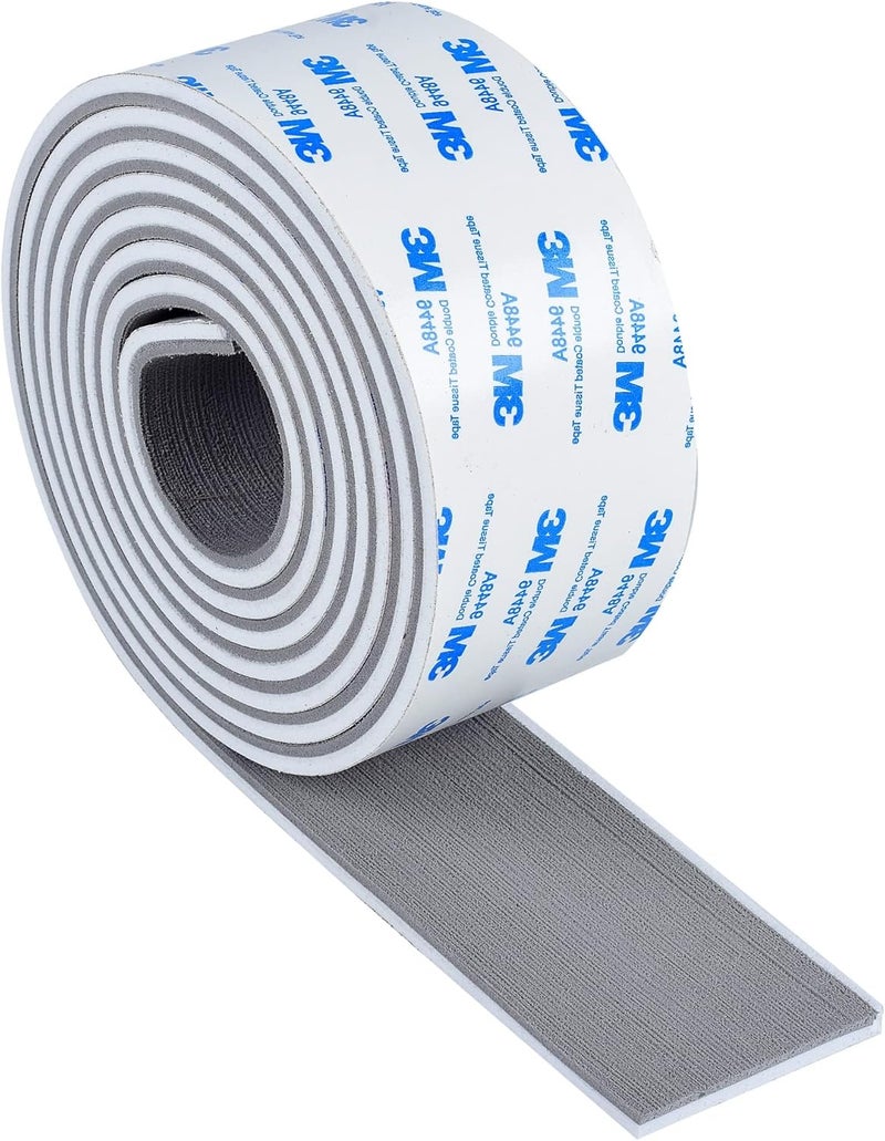 OCEANBROAD EVA Foam Boat Flooring 96''x2.4'' with 3M Adhesive Backing Marine Self-Adhesive Decking Faux Teak Sheet for Boats Swim Platform Helm Pad RV Floor - Image 1